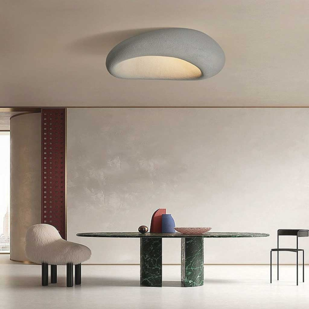 Modern Wabi Sabi Ceiling Light for Home and Office - Stylish Design