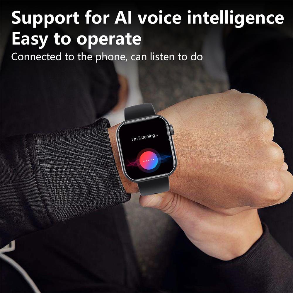 Smartwatch Blood Sugar Blood Pressure Heart Rate Monitor Waterproof Fitness Tracker