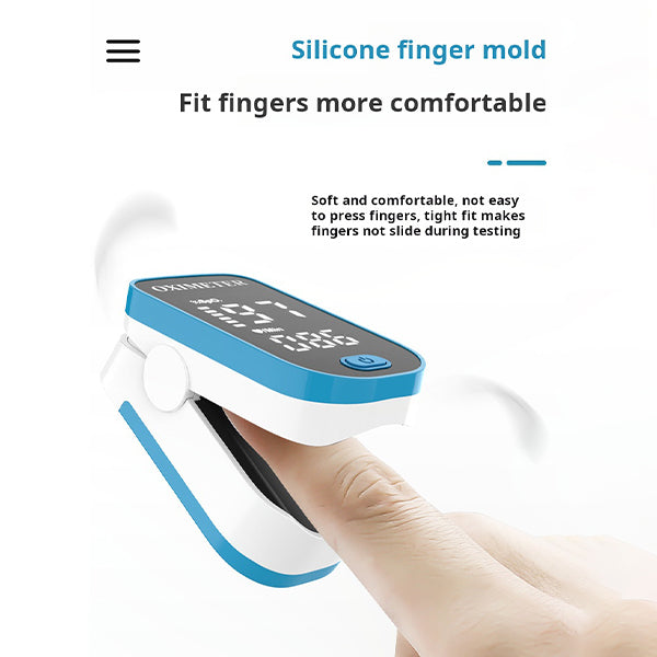 Pulse Oximeter Fingertip Monitor – Digital Blood Oxygen Saturation With TFT Display