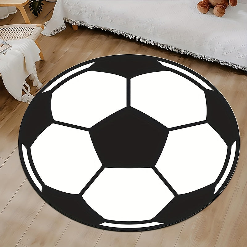 Non-Slip Football Area Rug for Home Decor and Sports Enthusiasts