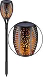 Solar-Powered Waterproof LED Garden Torch for Outdoor Lighting Decor