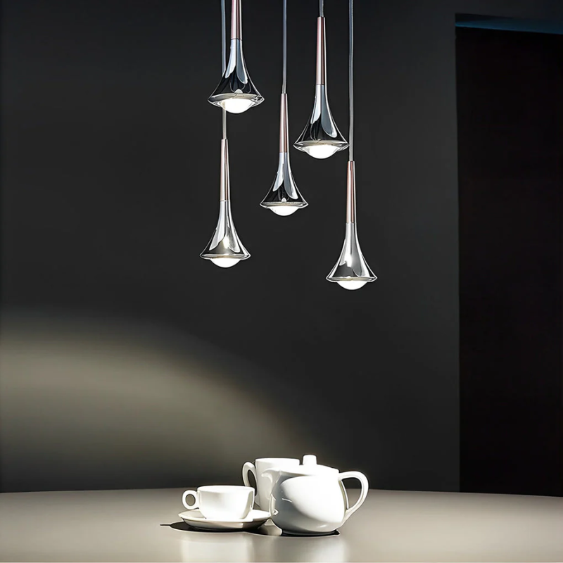 Scandinavian Water Drop Pendant Light for Home and Office Decor