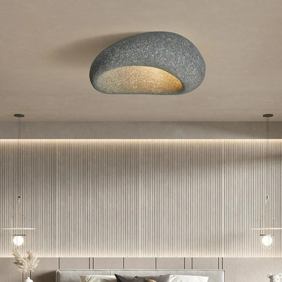 Modern Wabi Sabi Ceiling Light for Home and Office - Stylish Design