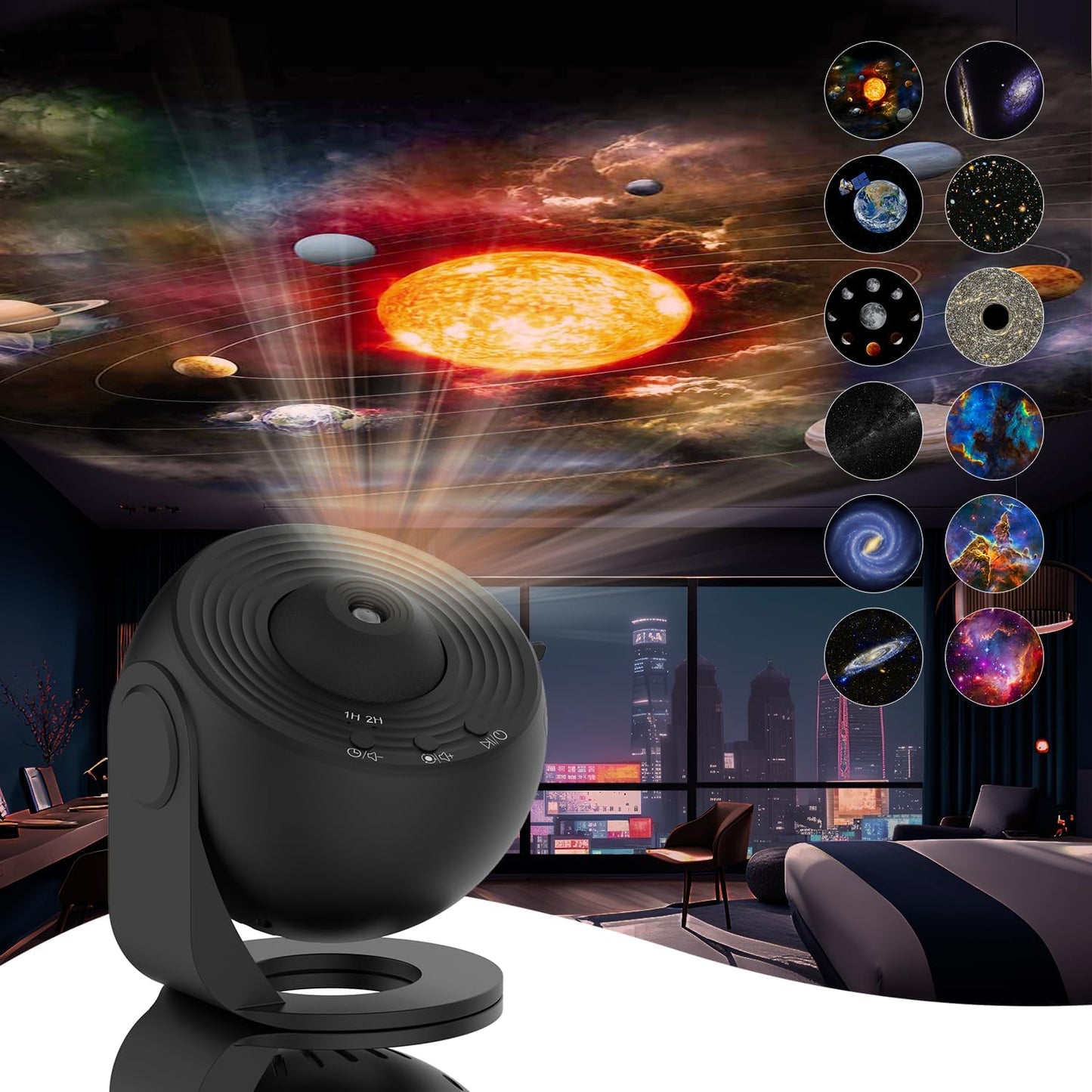 Planetarium Projector with 12 Effects