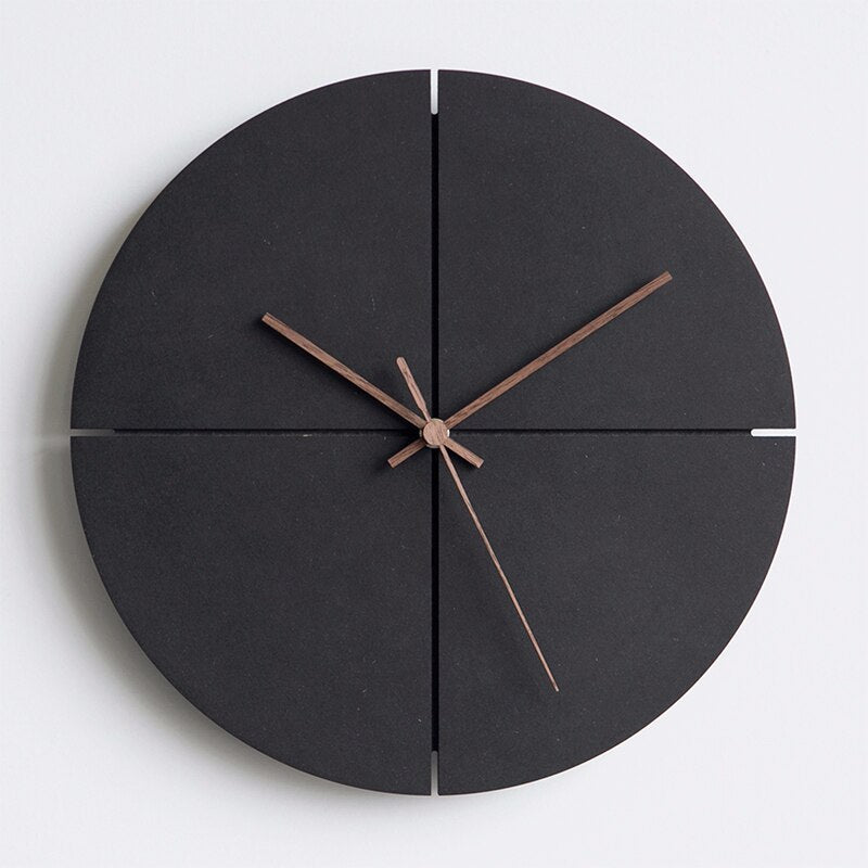 Concrete Wall Clock for Modern Home Decor and Office Style