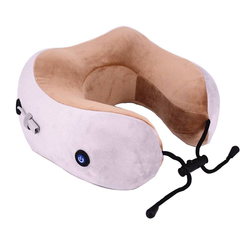Ergonomic Heating Pad with Massage for Neck and Back