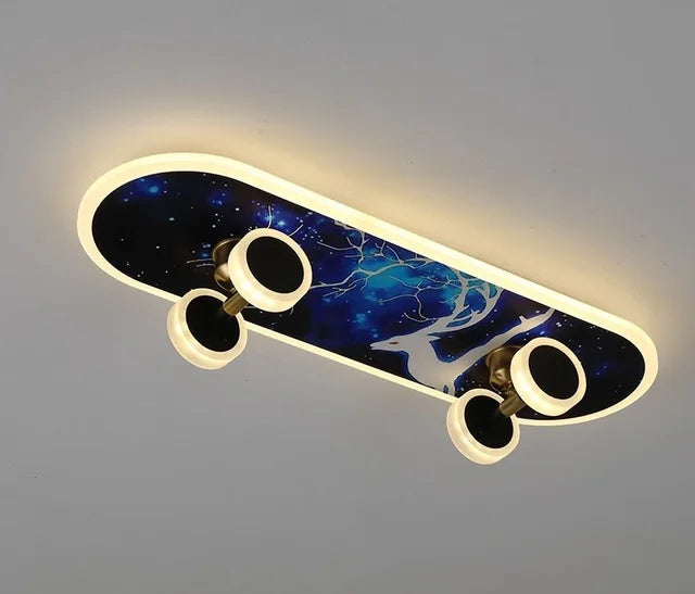 LED Skateboard Light for Stylish Night Riding and Safety Enhancement