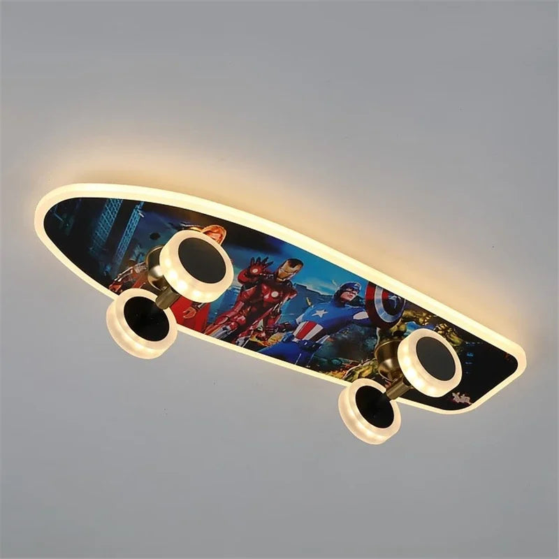 LED Skateboard Light for Stylish Night Riding and Safety Enhancement