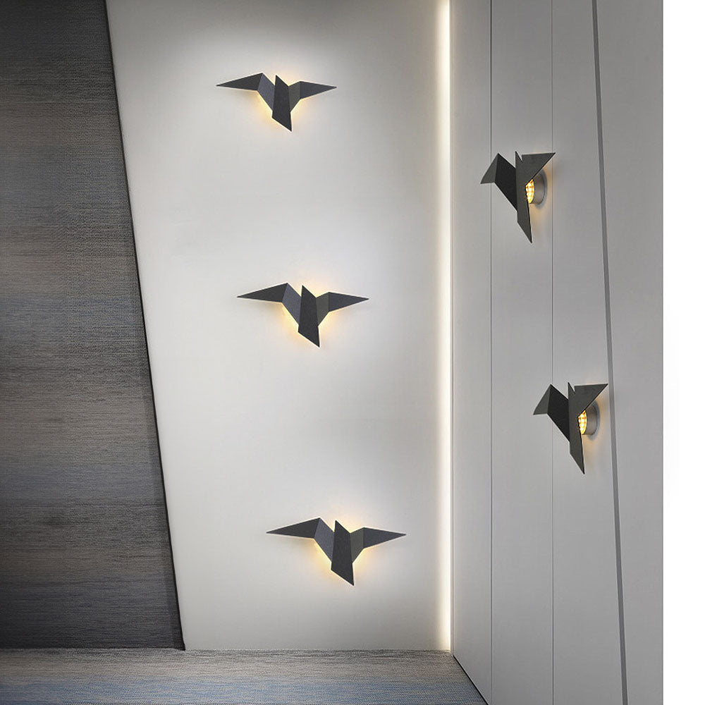 Iron Bird Wall Light for Home Decor – Creative Metal Lighting Fixture