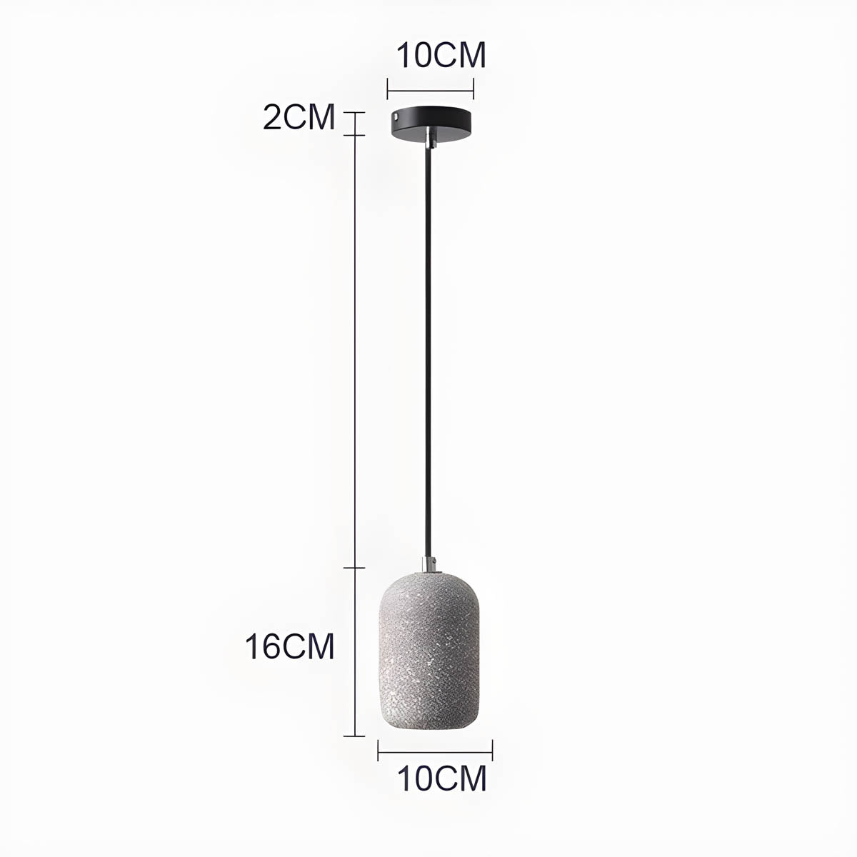 Industrial Pendant Light with Robust Design for Home and Office Use