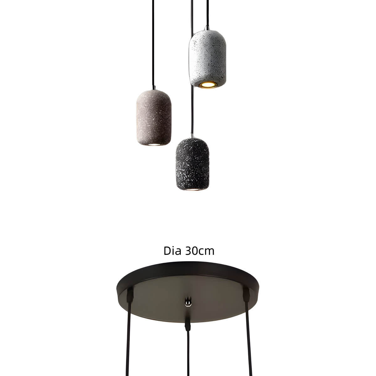 Industrial Pendant Light with Robust Design for Home and Office Use
