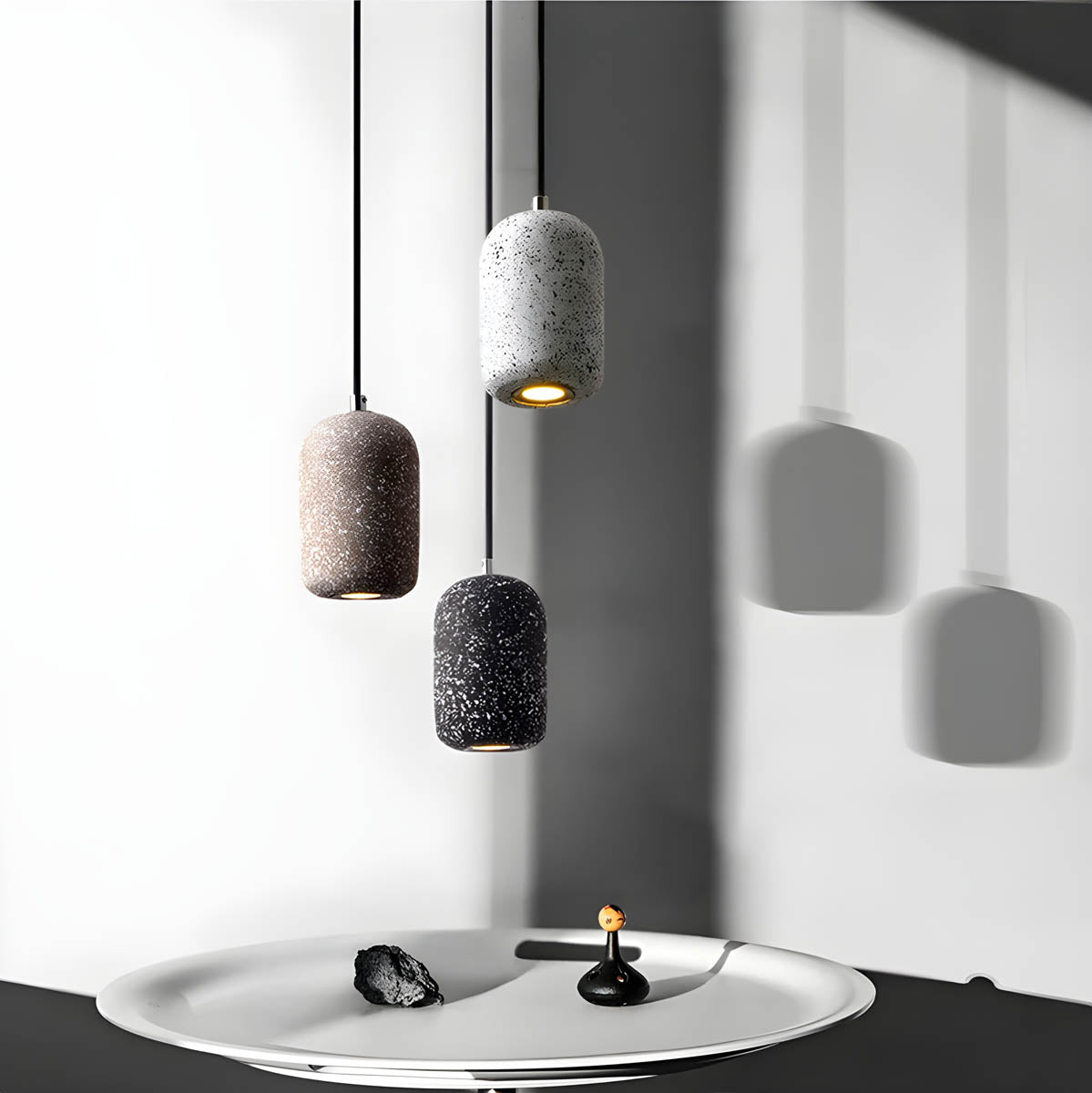 Industrial Pendant Light with Robust Design for Home and Office Use