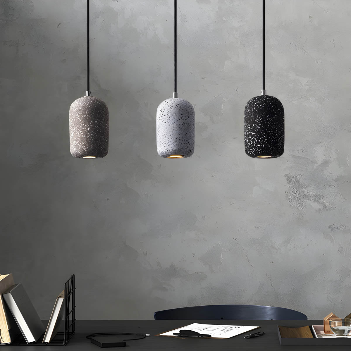 Industrial Pendant Light with Robust Design for Home and Office Use