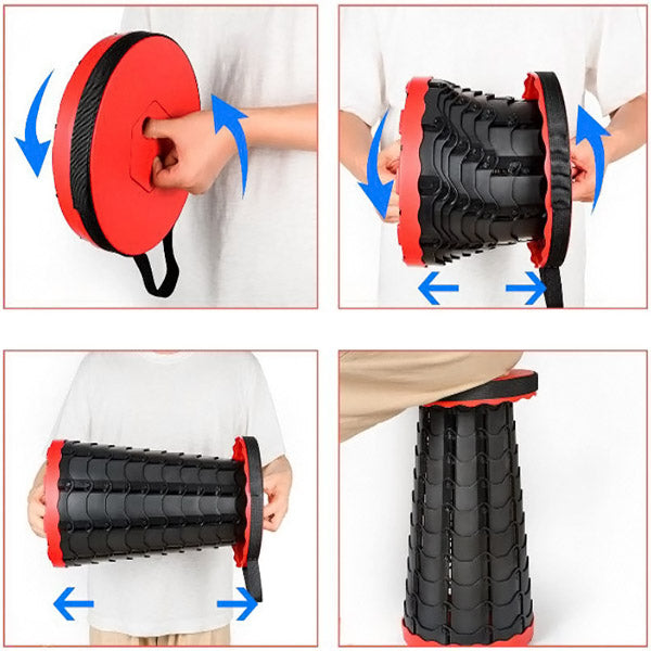 Folding Stool Portable Seat Collapsible Chair Outdoor