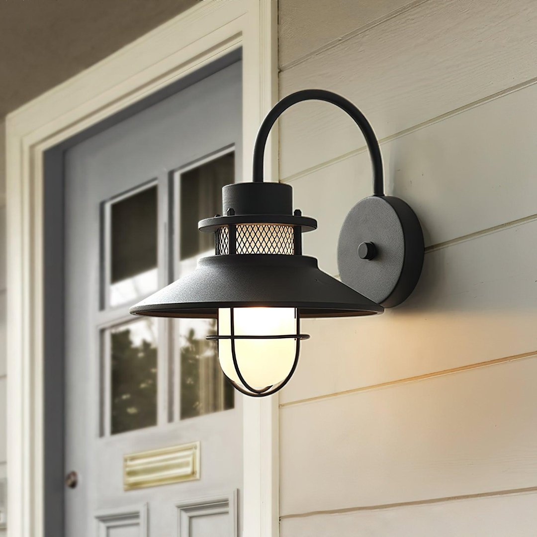 Outdoor Wall Light Fixture - Elegant Design for Home and Garden Illumination