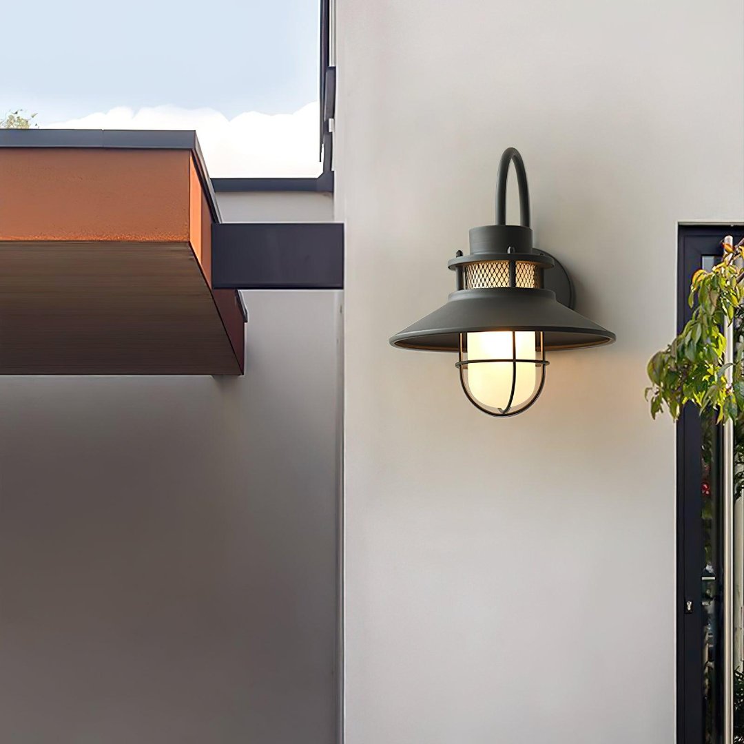Outdoor Wall Light Fixture - Elegant Design for Home and Garden Illumination