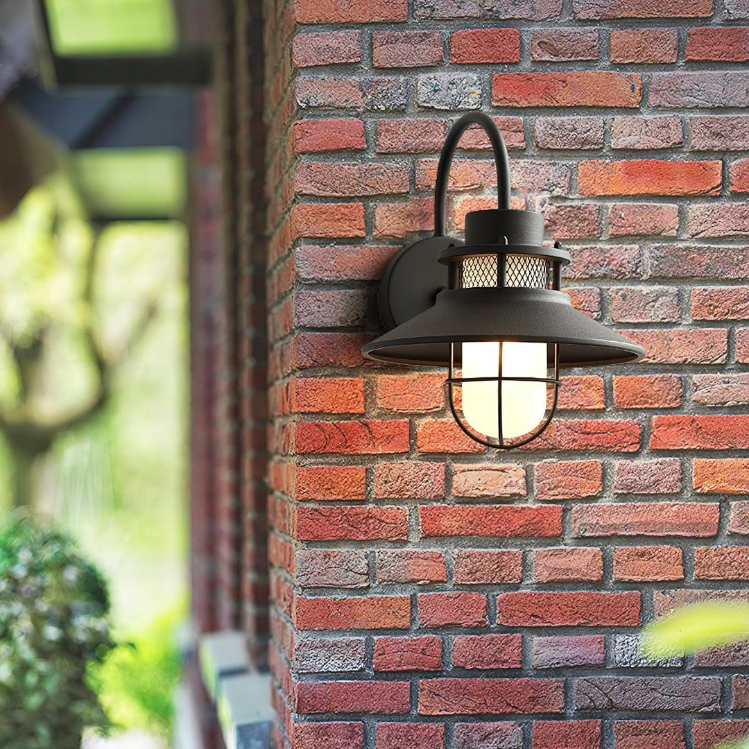Outdoor Wall Light Fixture - Elegant Design for Home and Garden Illumination