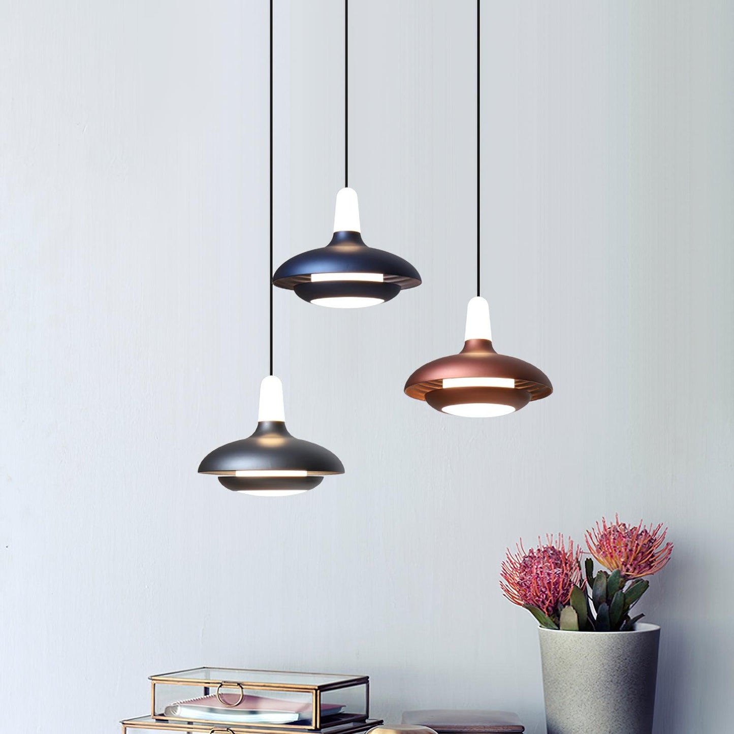 Tropical LED Pendant Light for Modern Home and Office Decor