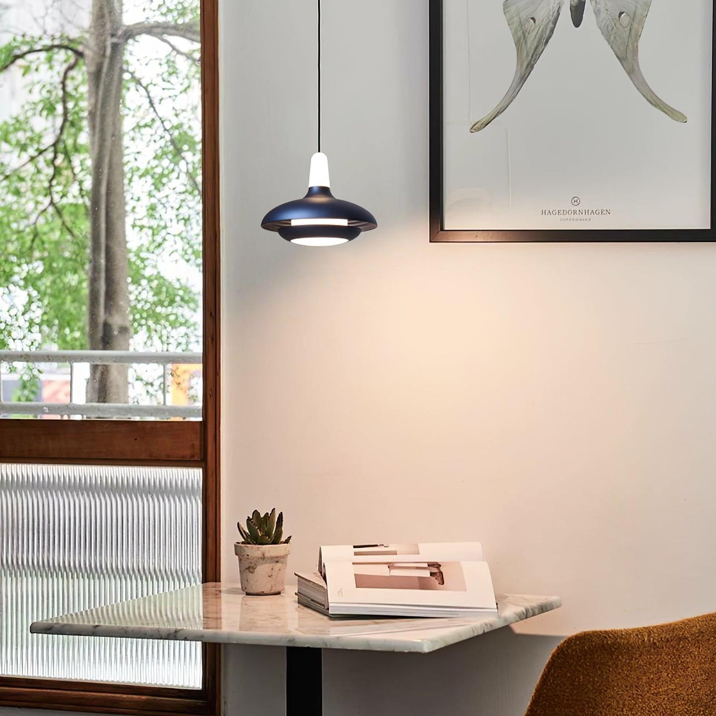 Tropical LED Pendant Light for Modern Home and Office Decor