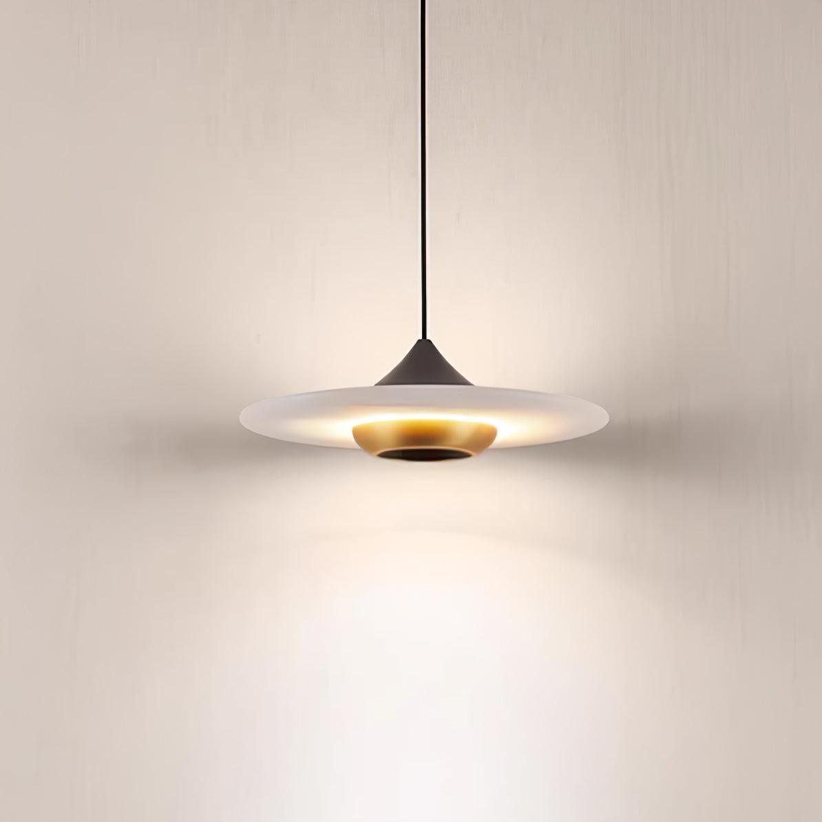 Marble Pendant Light | Elegant Flat Design for Home and Office Decor