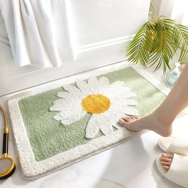 Non-Slip Bathroom Mat for Home | Soft, Absorbent, Quick-Dry Design
