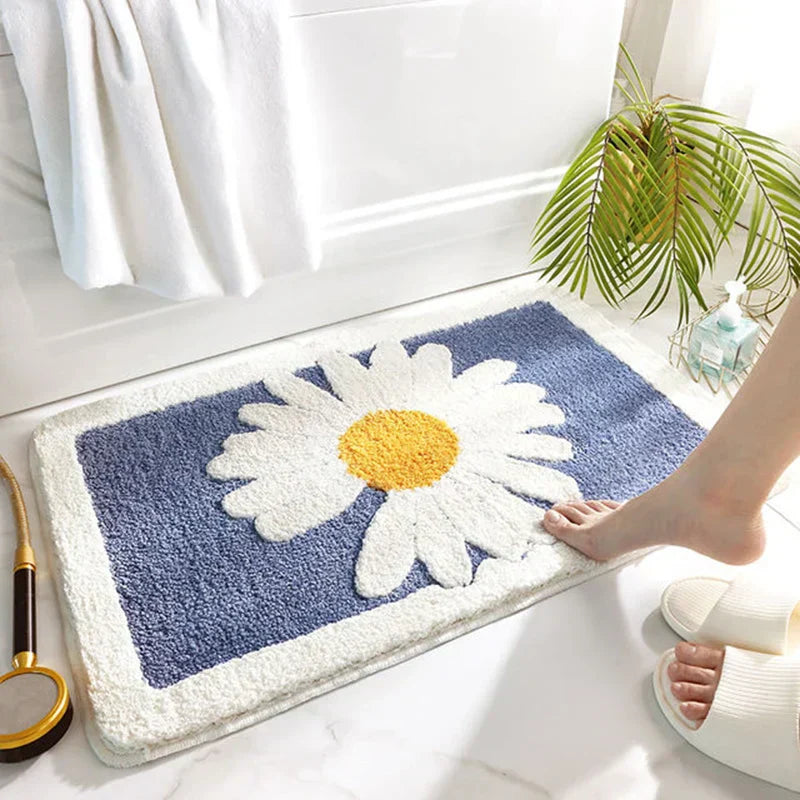 Non-Slip Bathroom Mat for Home | Soft, Absorbent, Quick-Dry Design