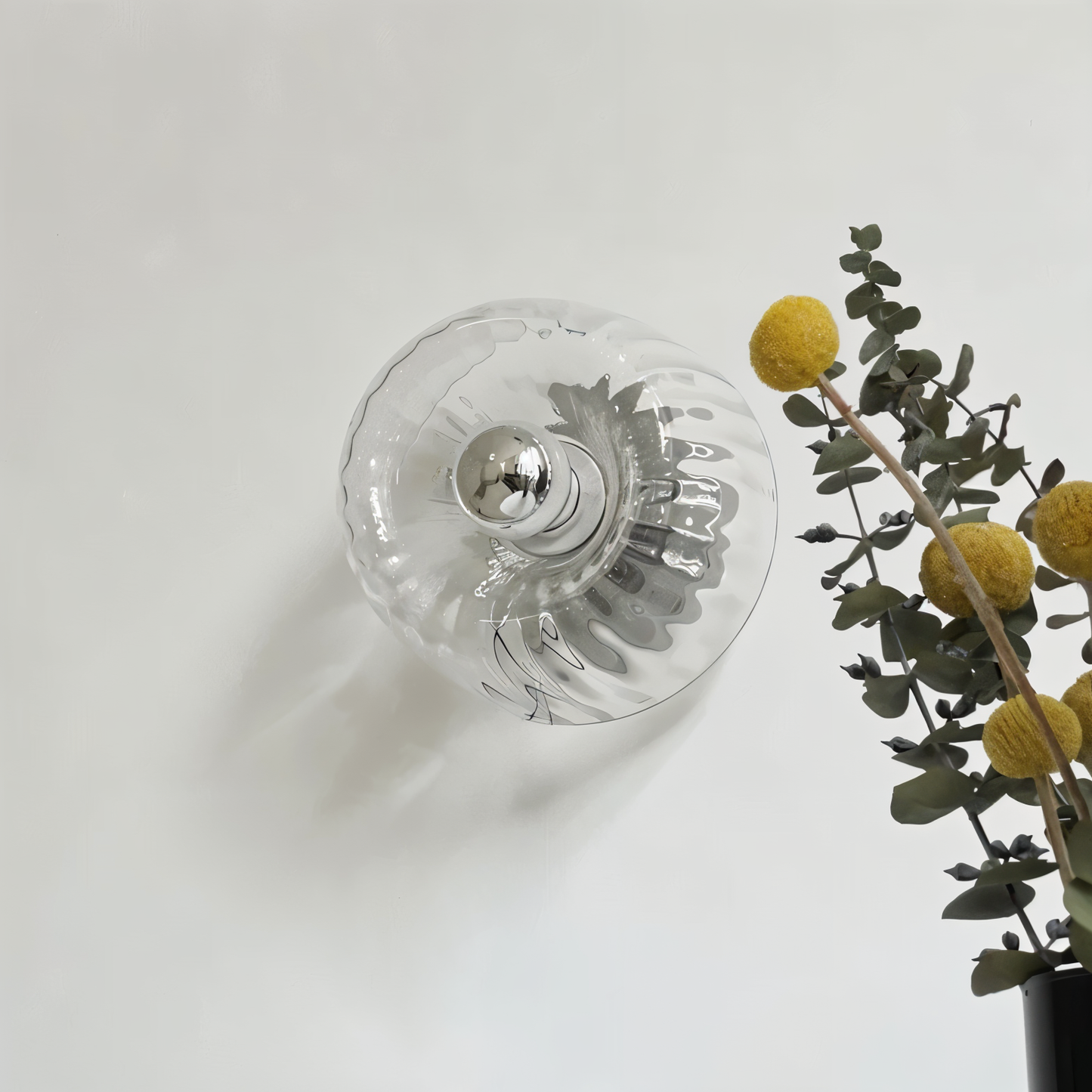 Glass Wall Light Sun Rays Design for Home and Office Decor