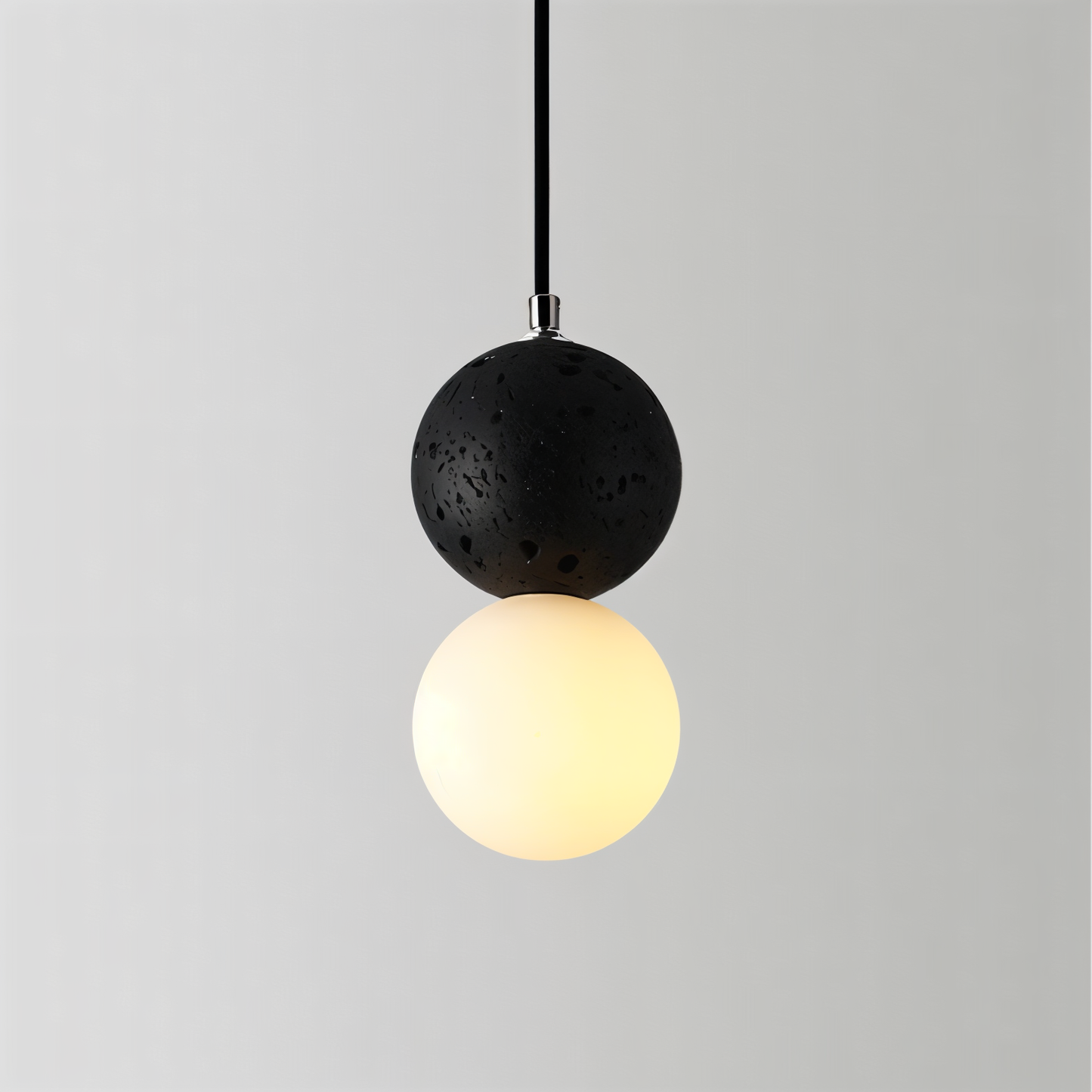 Double Sphere Pendant Light - Elegant Modern Lighting for Home & Office