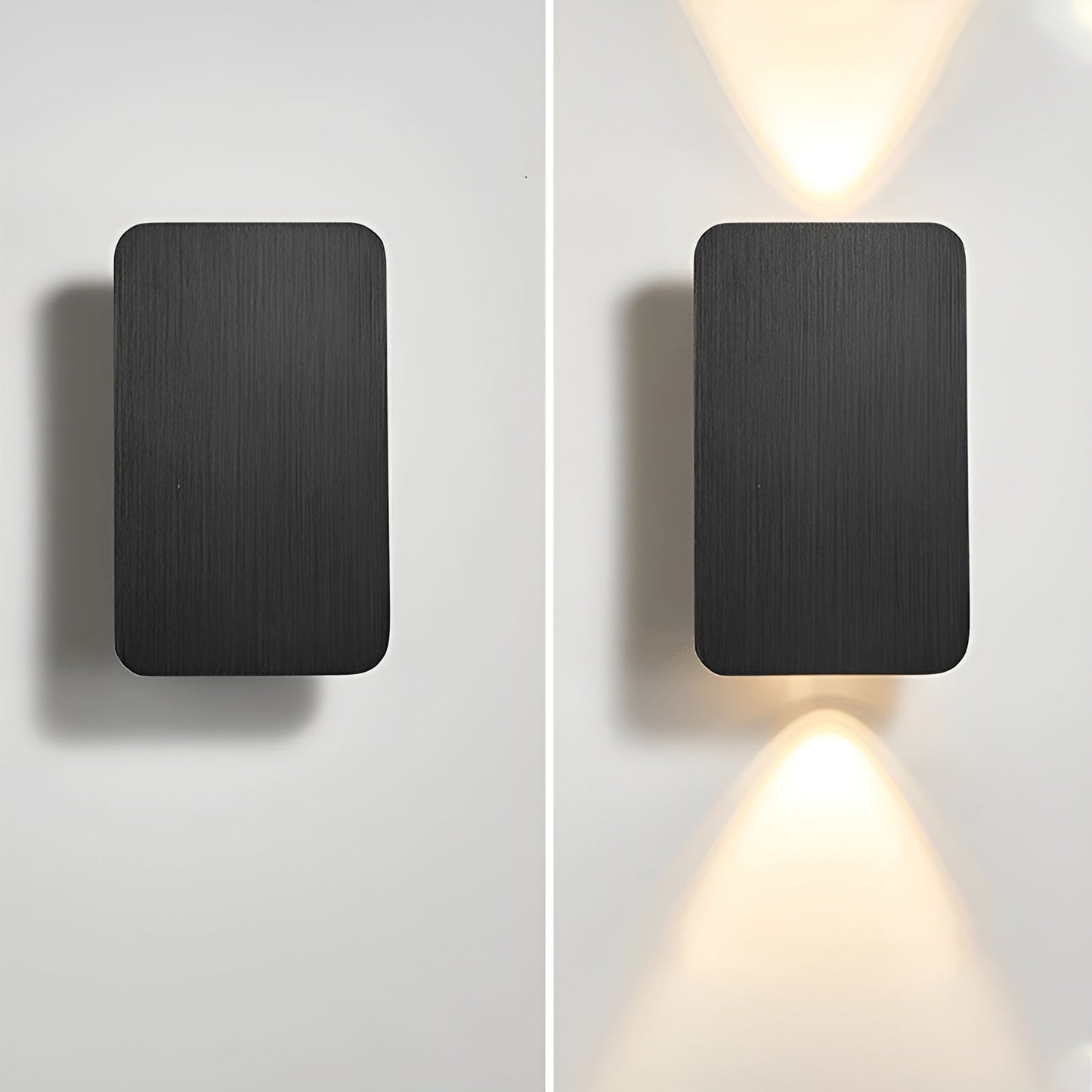 LED Wall Light - Mini Rectangular Minimalist Design for Home & Office