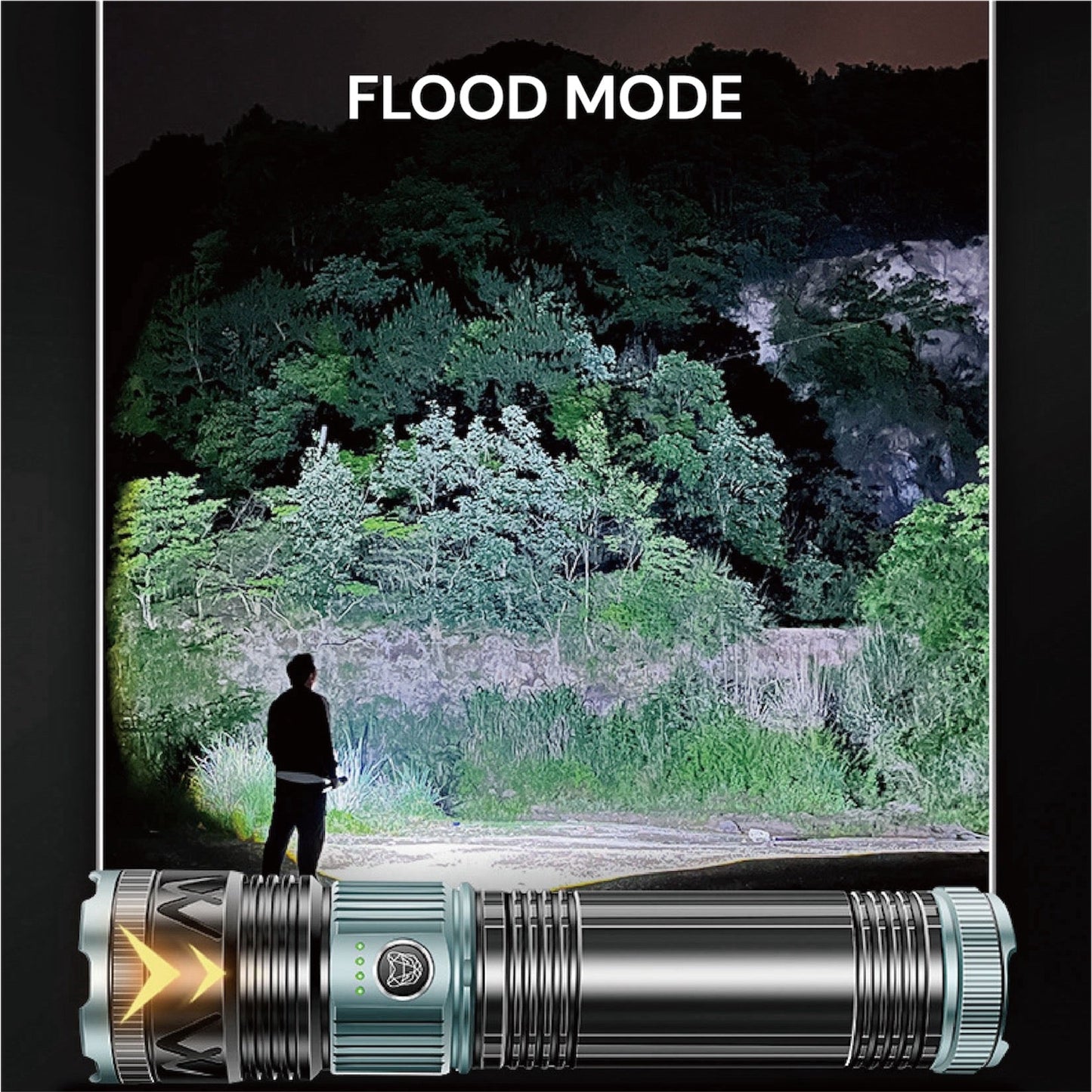 Tactical Flashlight – Bright Multi-Mode LED Flashlight for Outdoor Adventure
