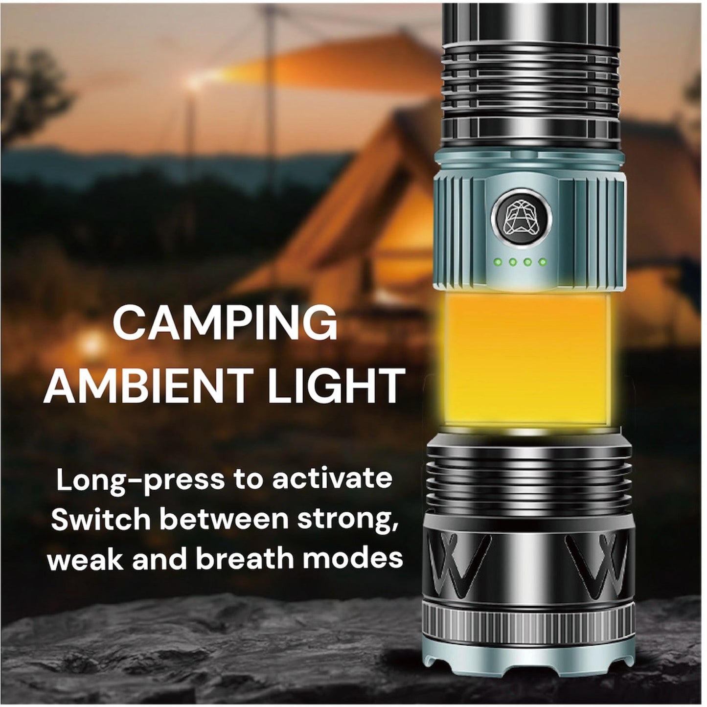Tactical Flashlight – Bright Multi-Mode LED Flashlight for Outdoor Adventure