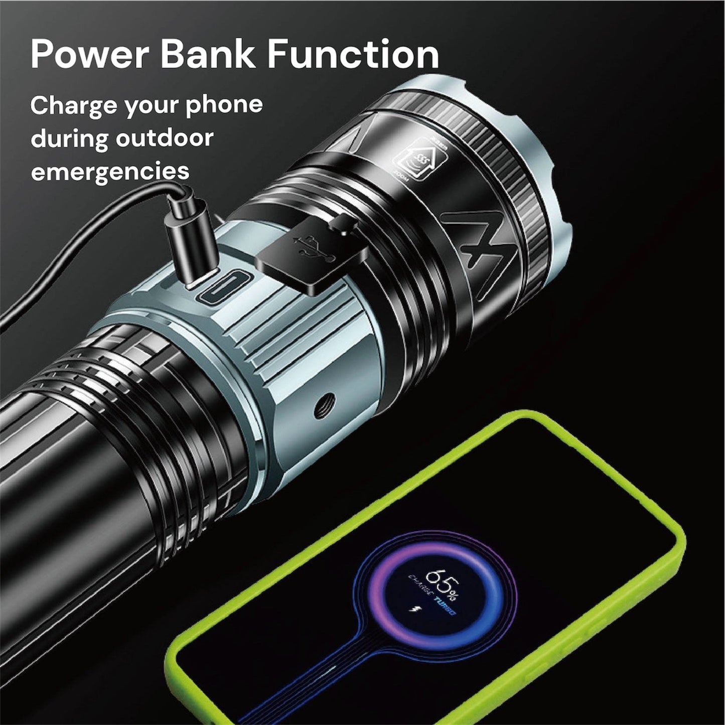 Tactical Flashlight – Bright Multi-Mode LED Flashlight for Outdoor Adventure