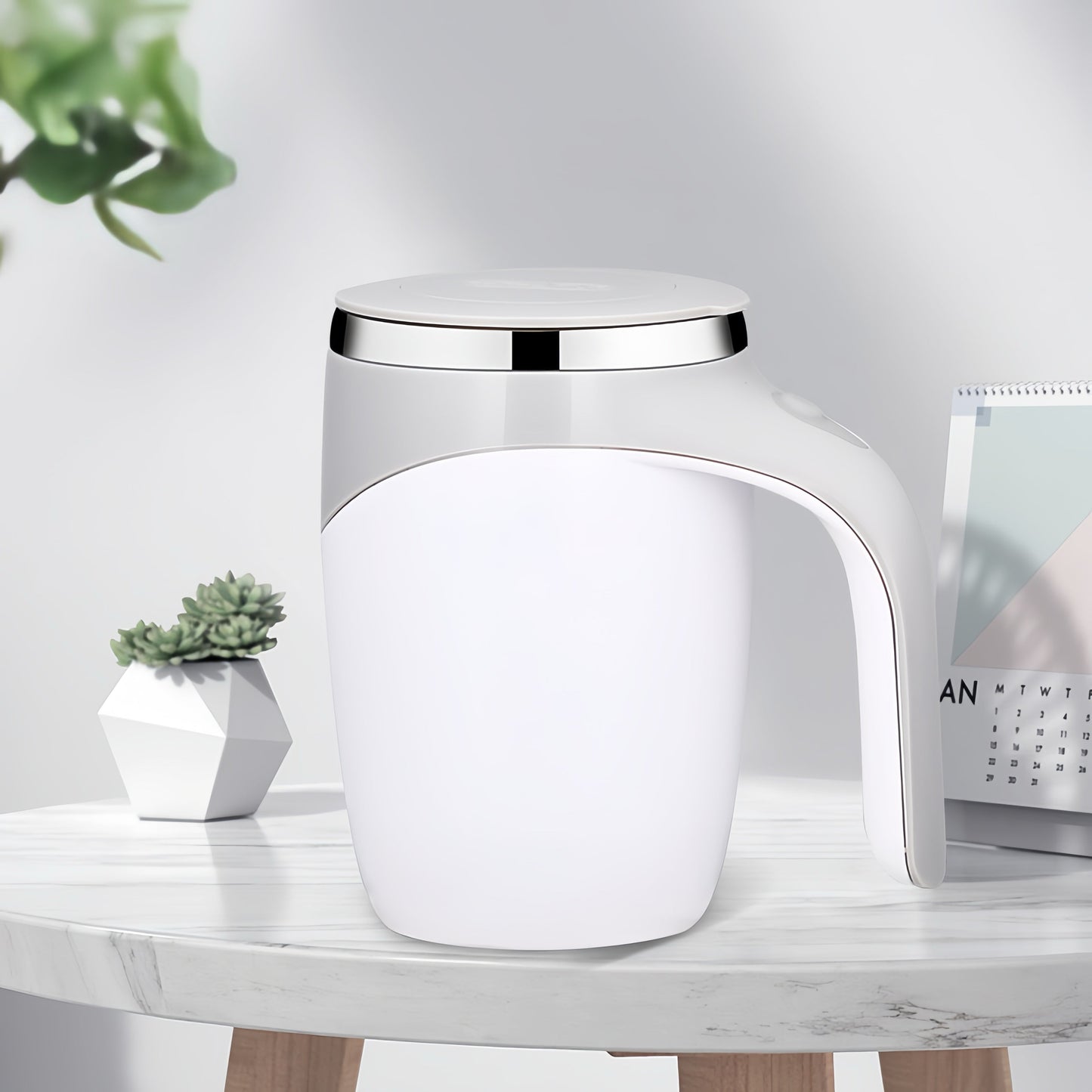 Auto Stirring Cup - Magnetic Mixing Kitchen Gadget for Effortless Cooking