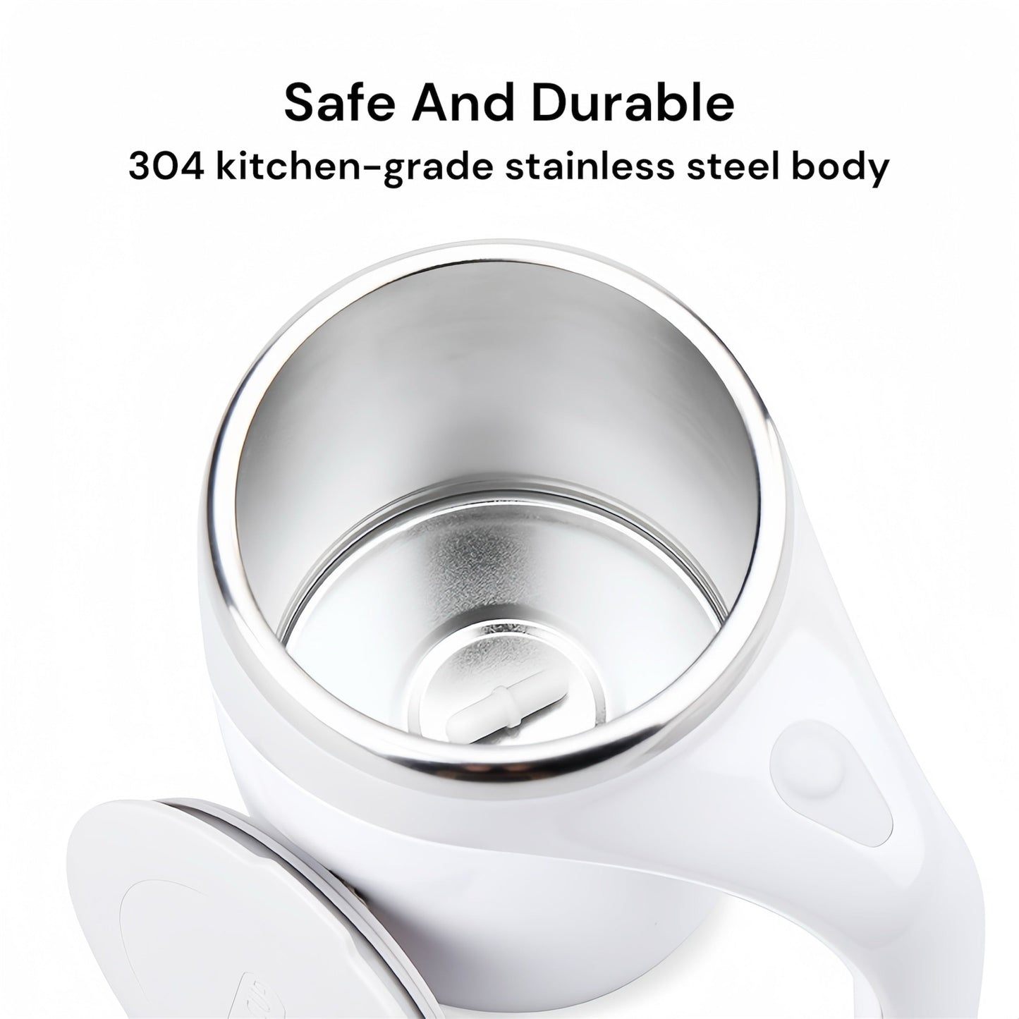 Auto Stirring Cup - Magnetic Mixing Kitchen Gadget for Effortless Cooking