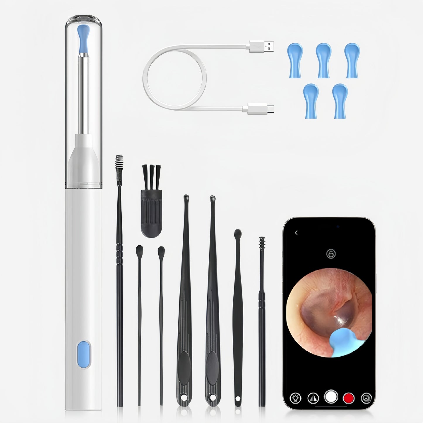 Ear Cleaner Kit – Professional ClearView Pro Ear Wax Removal Tool Set