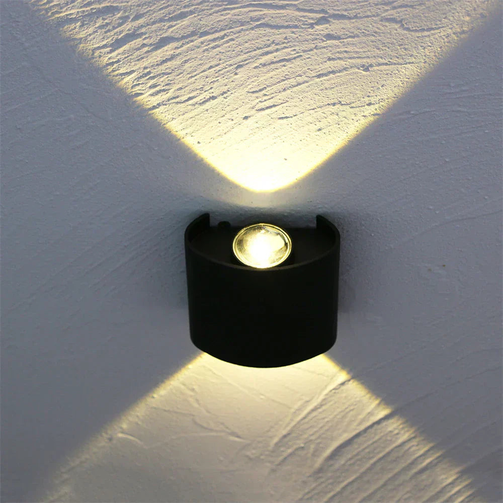 LED Outdoor Wall Light - Stylish, Weatherproof, Ideal for Home & Garden