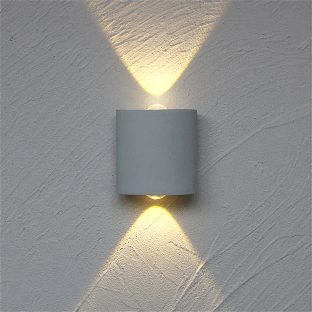 LED Outdoor Wall Light - Stylish, Weatherproof, Ideal for Home & Garden