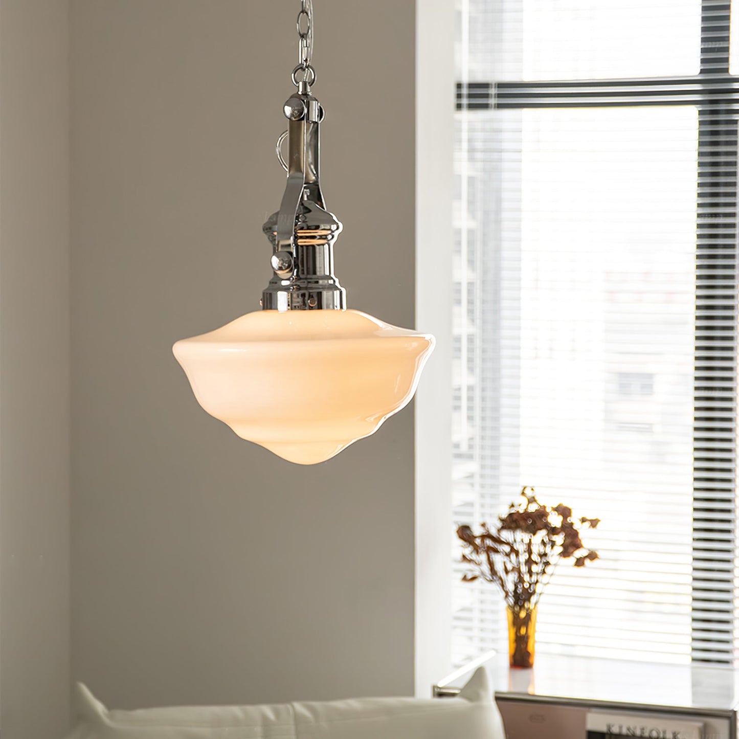 Schoolhouse Pendant Light for Home and Office - Timeless Design, Durable Material