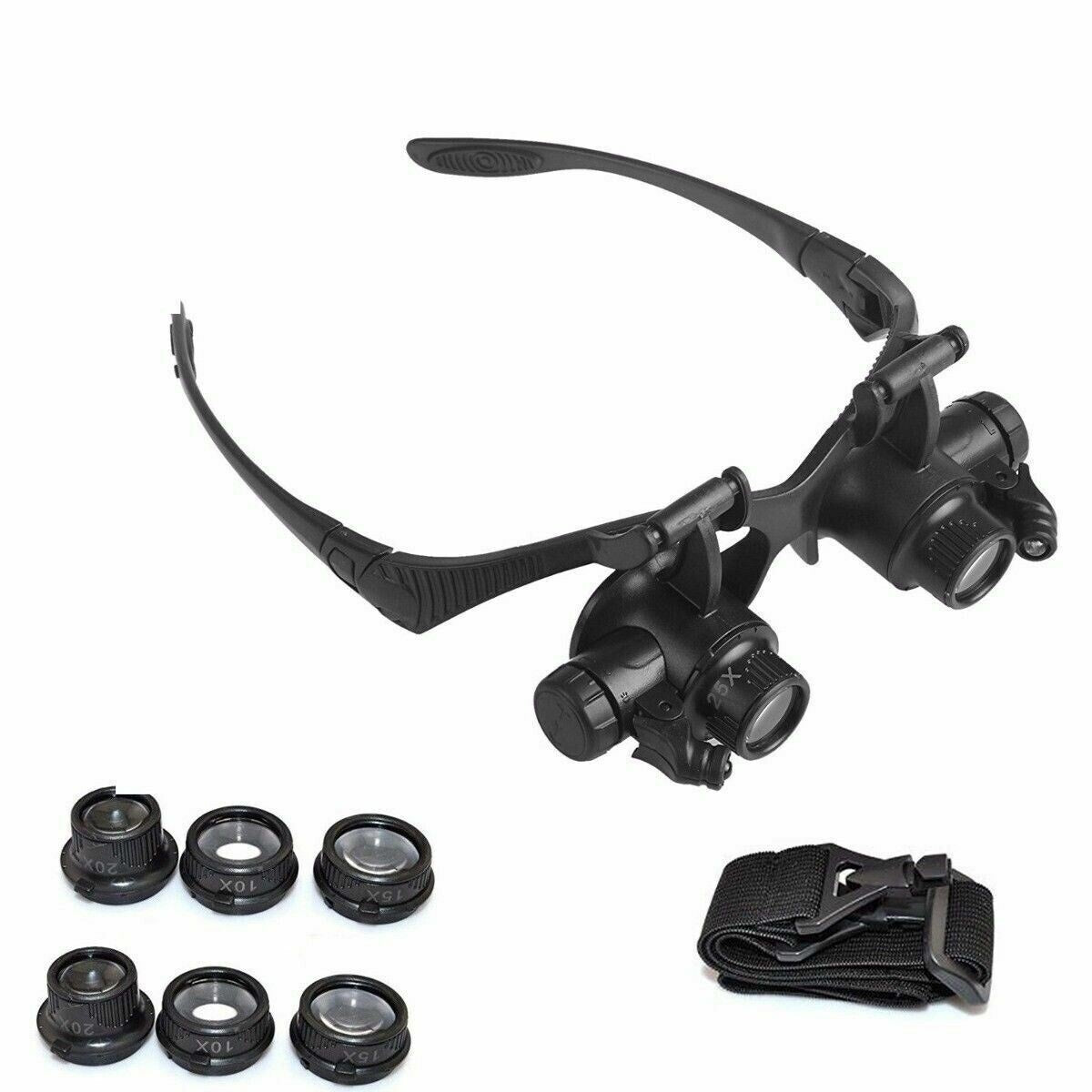 LED Magnifying Glasses – Adjustable Brightness, Lightweight, Ideal for Reading
