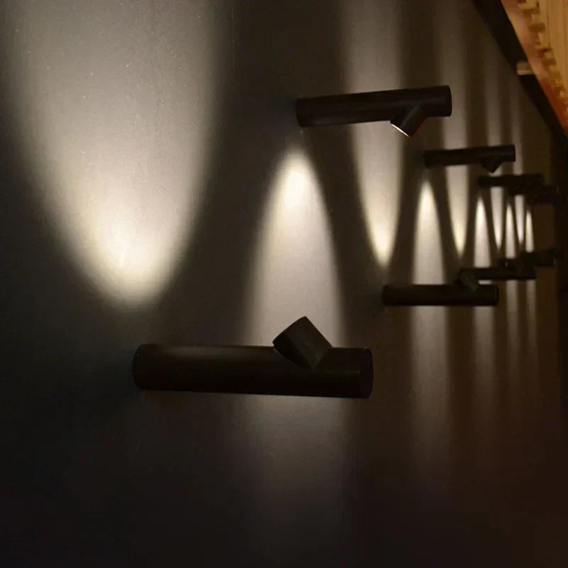 Outdoor Wall Light with Unique Illumination for Modern Homes and Offices