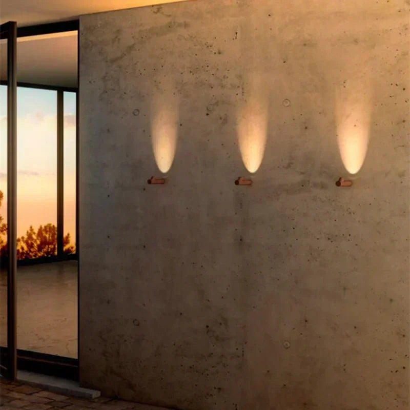 Outdoor Wall Light with Unique Illumination for Modern Homes and Offices