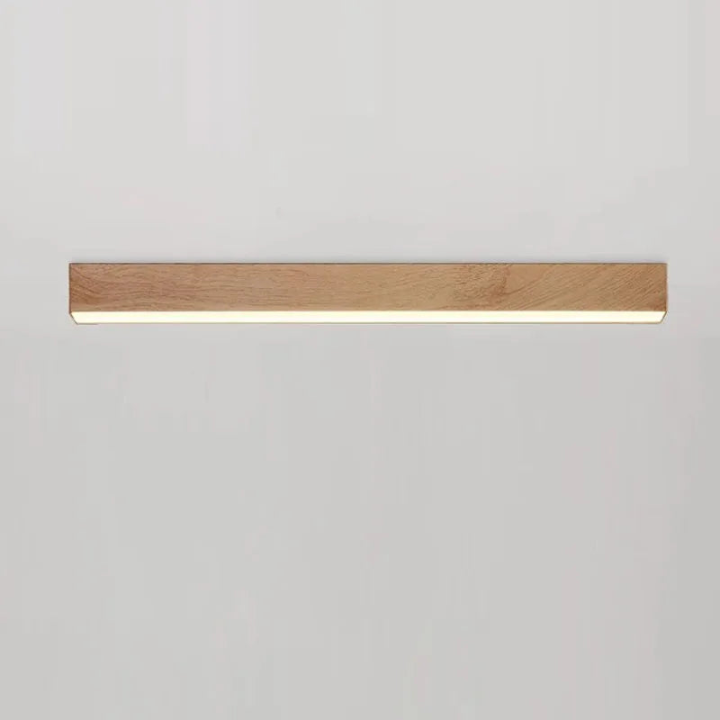 LED Ceiling Light in Wood for Home and Office - Modern Design, Eco-Friendly