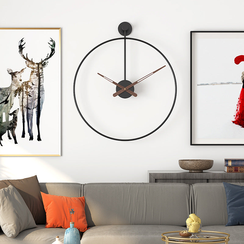 Large Wall Clock for Living Room Decor - Modern Design, Silent Movement