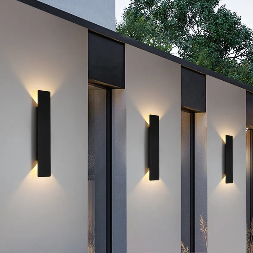 Aluminium Outdoor Wall Light for Home and Garden Illumination