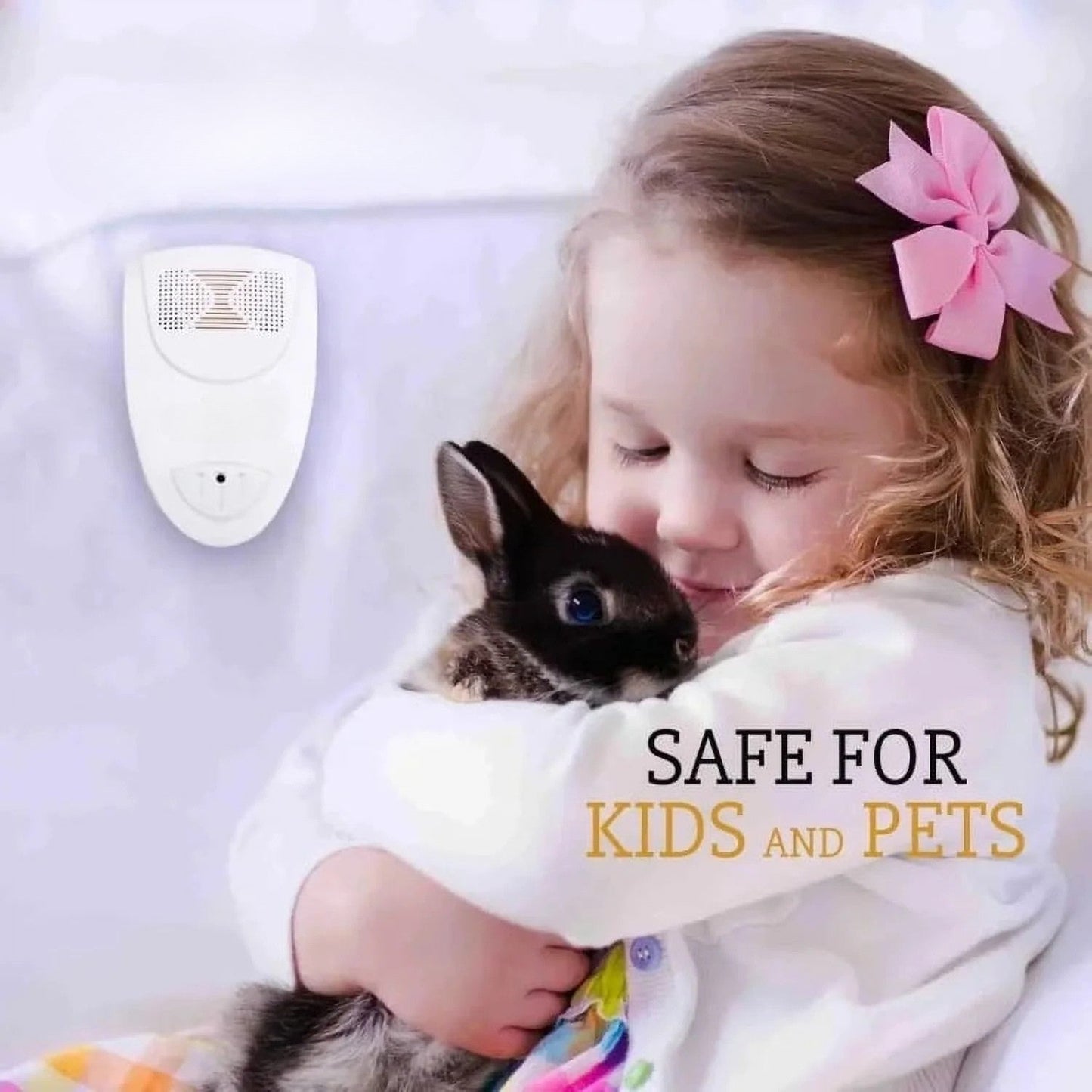 Ultrasonic Bed Bug Repeller - Eliminate Bed Bugs in 48 Hours
