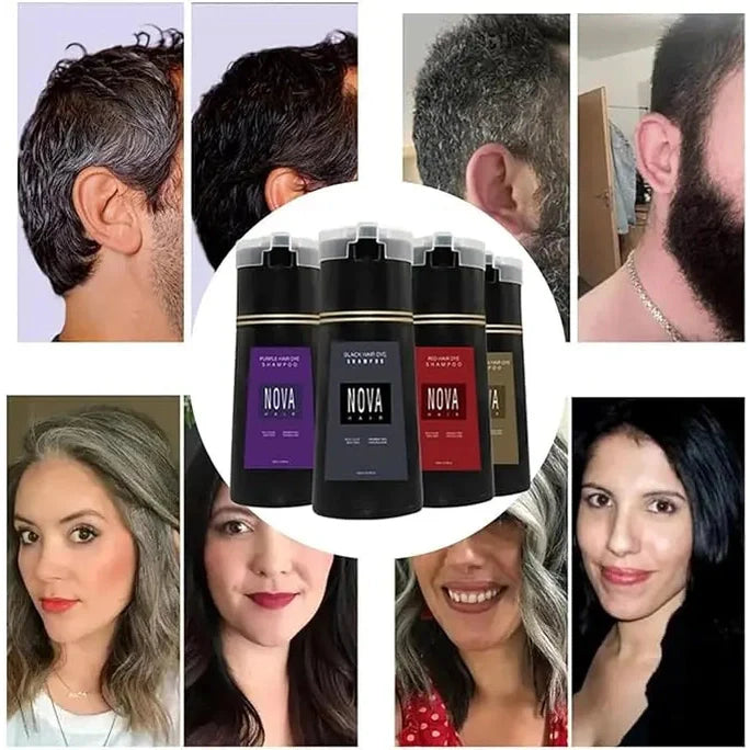 Hair Dye Shampoo Treatment – Fast No-Damage Color for Vibrant Hair Shine