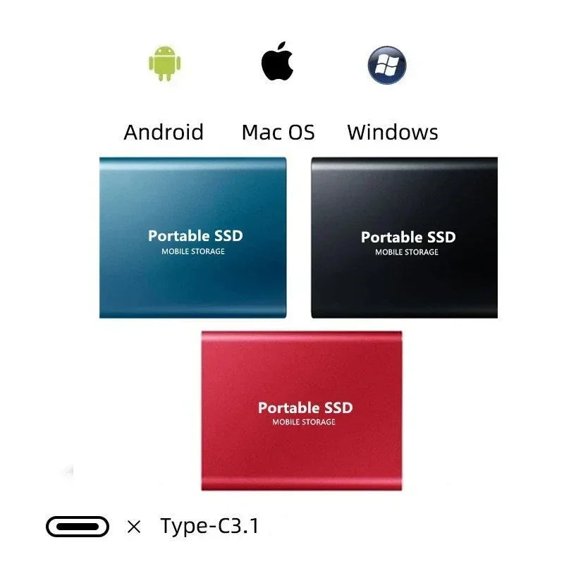 Portable SSD Drive High-Speed Storage