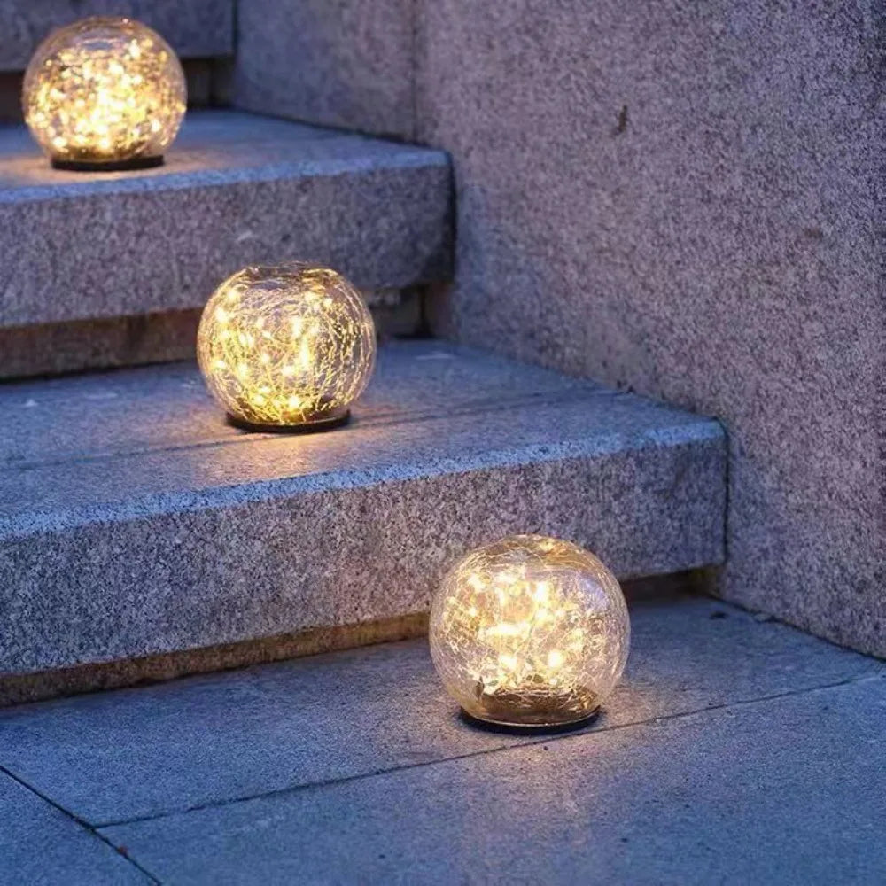 Solar Garden Lamp - Elegant Outdoor Lighting for Home and Patio Ambiance