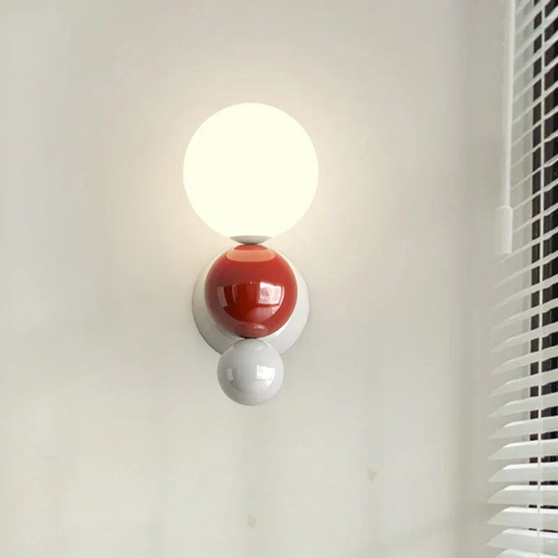 Adjustable Wall Lamp with Elegant Pearl Finish for Home and Office Decor