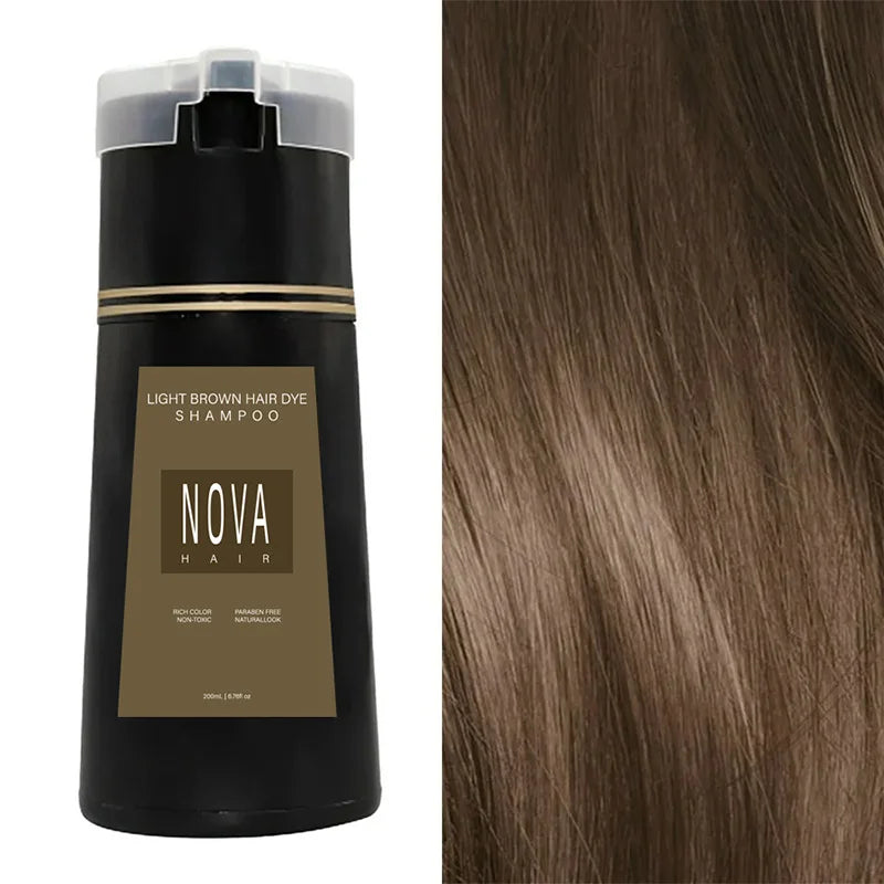 Hair Dye Shampoo Treatment – Fast No-Damage Color for Vibrant Hair Shine
